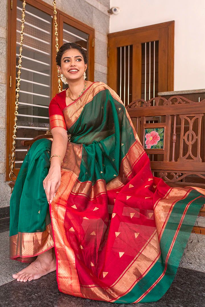 DDF Triveni Party Wear Soft Banarasi Silk Sarees Catalog
